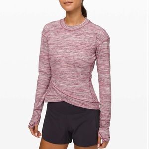 Lululemon Close to Crossing Long Sleeve Athletic Top